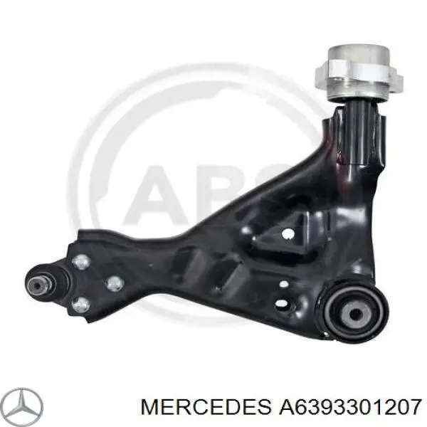 Важіль передній лівий Mercedes A6393301207 ціна, від 75.27 USD