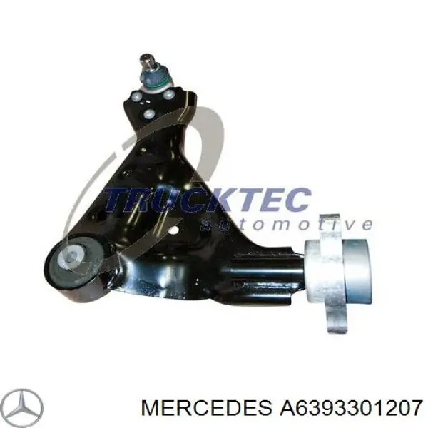 Купити A6393301207 Mercedes Лівий важіль передній нижній підвіски