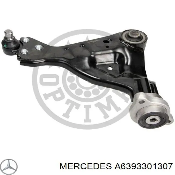 Купити A6393301307 Mercedes Важіль передньої підвіски нижній, правий