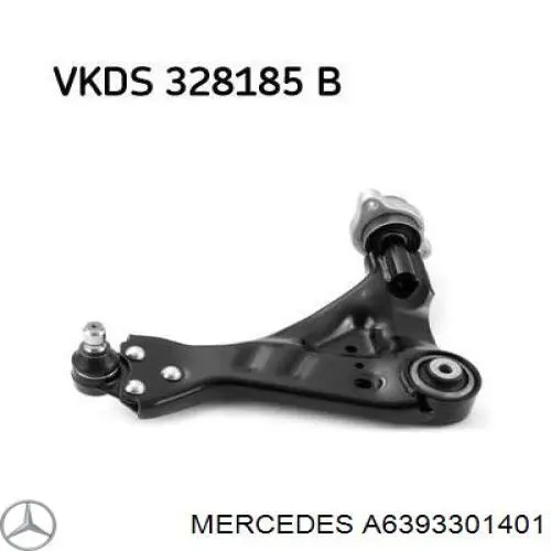 A6393301401 Mercedes Поперечний важіль