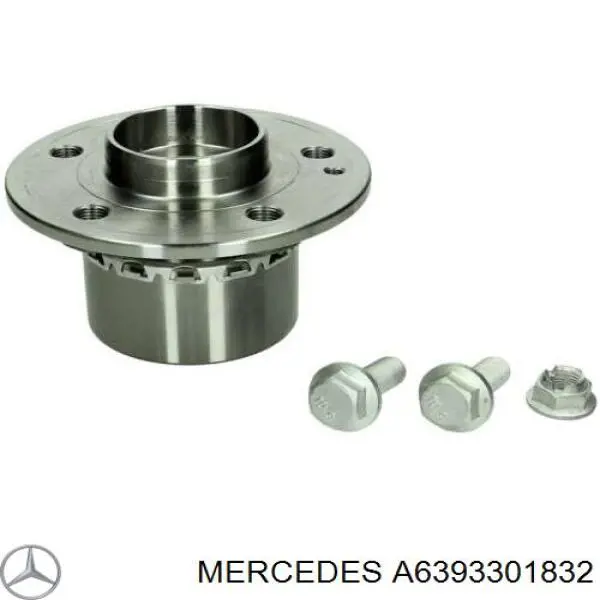 Цапфа поворотного кулака Mercedes A6393301832 ціна, від 465.72 USD