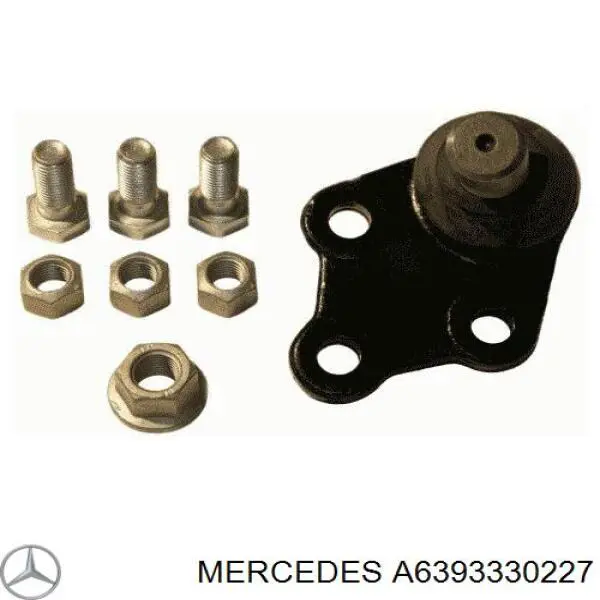 Кульова опора, нижня A6393330227 Mercedes