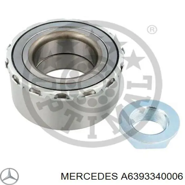 A6393340006 Mercedes Підшипник ступиці задньої