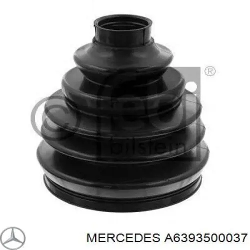 A6393500037 Mercedes Пильник шарніра кутових швидкостей зовнішній задній