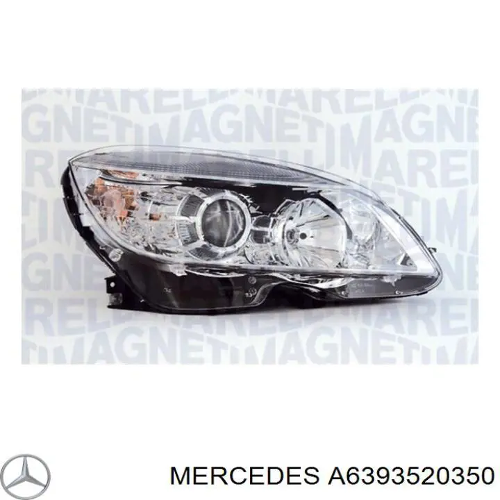 Сайлентблок заднього важеля, передній A6393520350 Mercedes