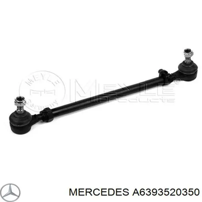 A6393520350 Mercedes Сайлентблок заднього важеля, передній