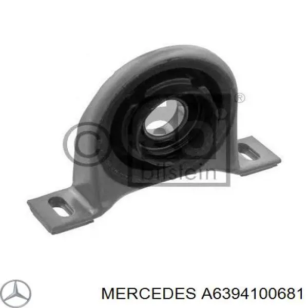 Підвісний підшипник карданного валу, задній Mercedes A6394100681 ціна, від 33.82 USD