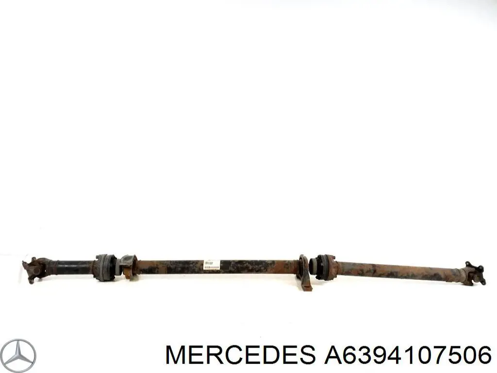 Вал карданний задній, у зборі Mercedes A6394107506 ціна, від 238.76 USD