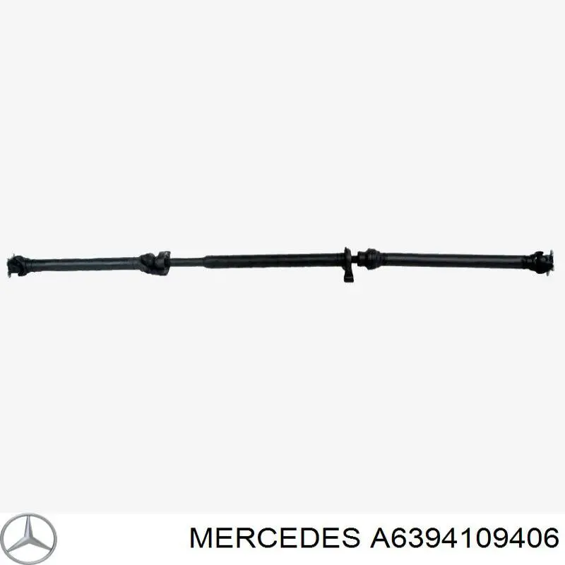 A6394109406 Mercedes Вал карданний основний заднього моста