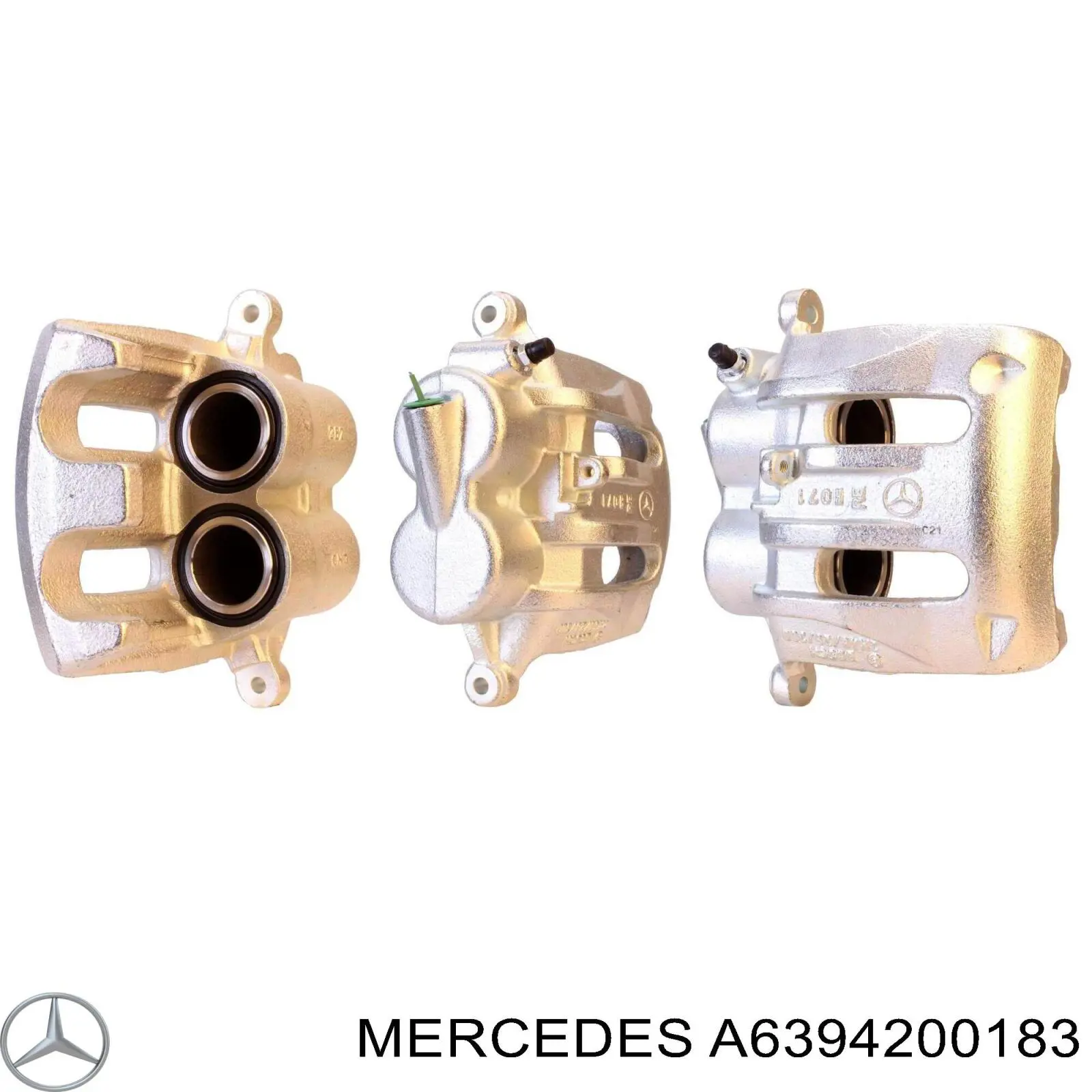 Супорт гальмівний передній правий A6394200183 Mercedes