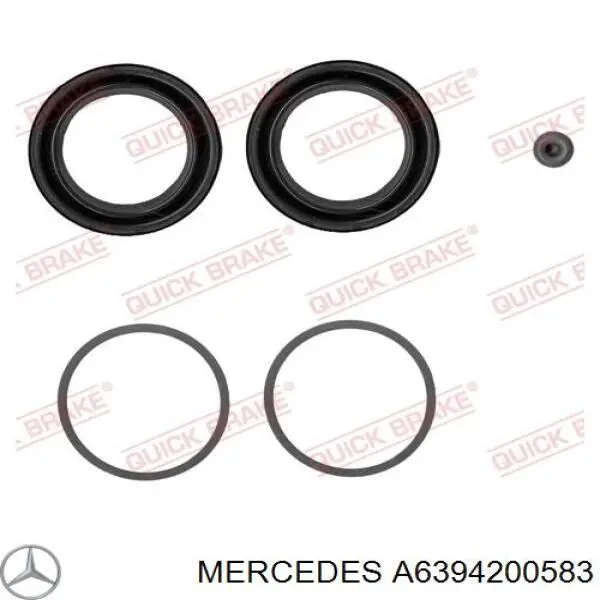 Супорт гальмівний передній правий A6394200583 Mercedes