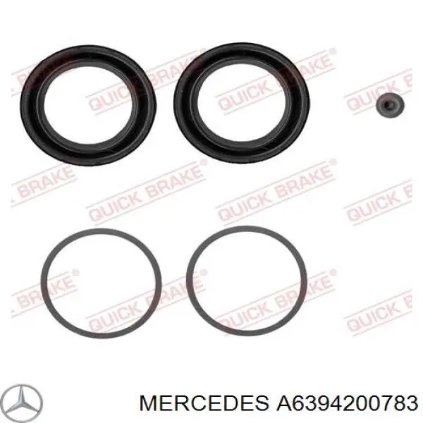 Супорт гальмівний, передній, правий Mercedes A6394200783