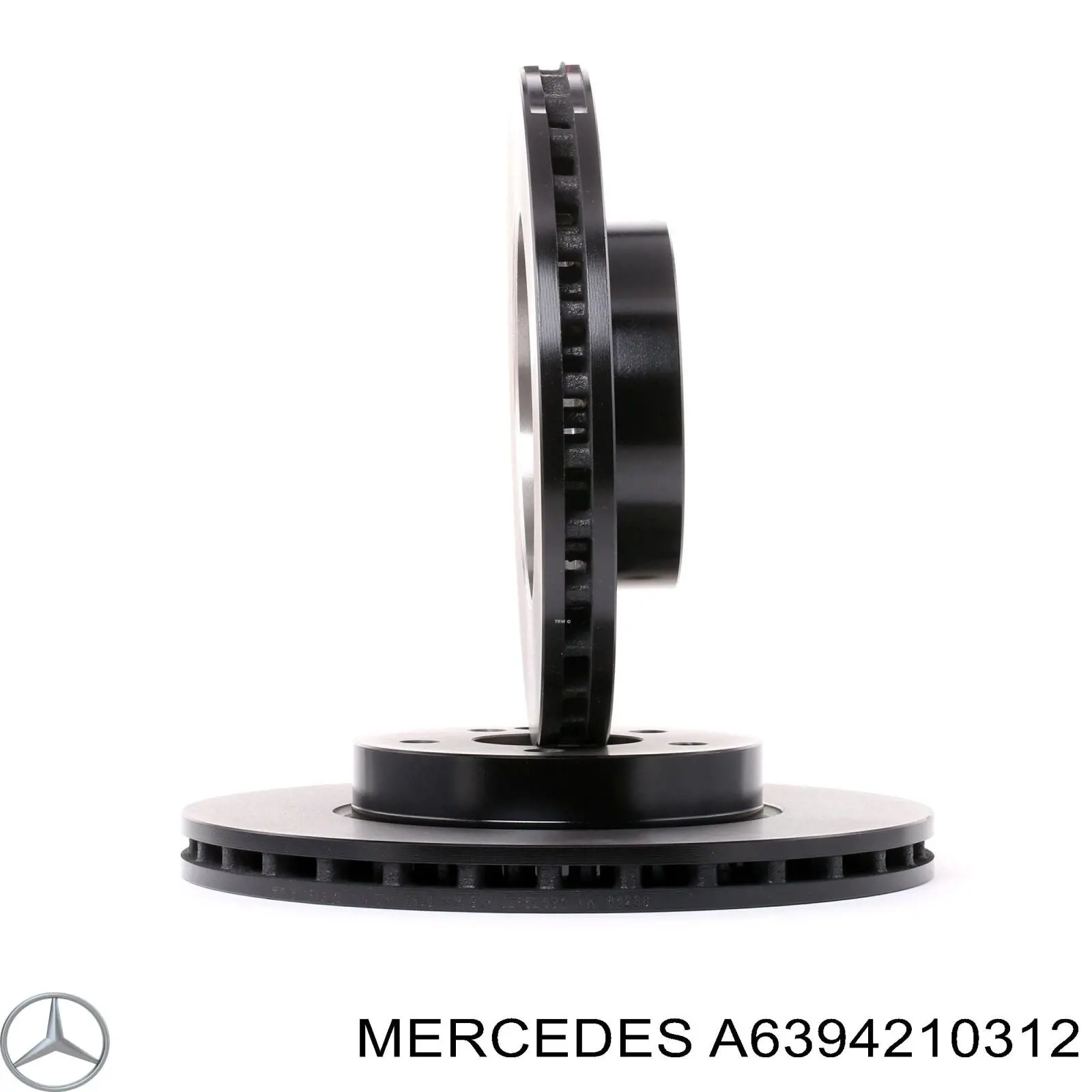 Гальмівні диски передні A6394210312 Mercedes