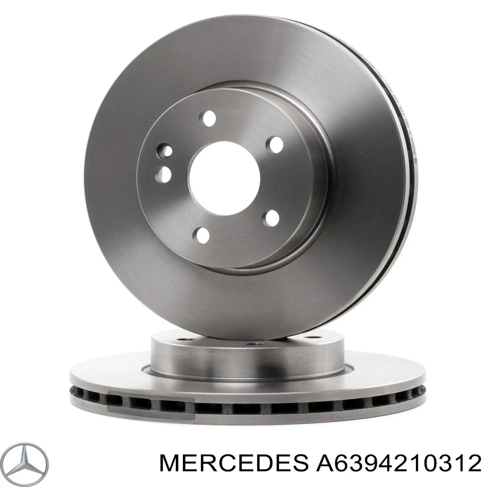 Купити A6394210312 Mercedes Ротор гальмівний