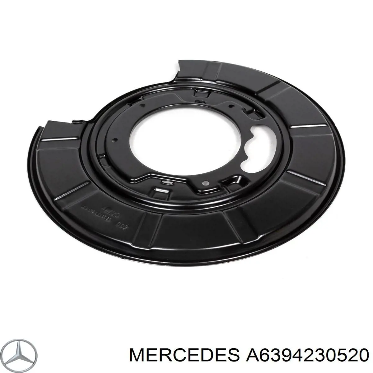 Захист гальмівного диска заднього, правого Mercedes A6394230520 ціна, від 17.45 USD