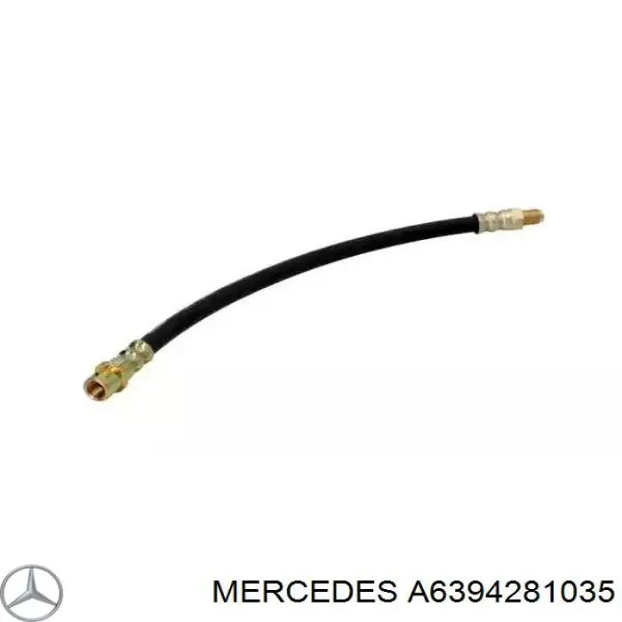 Шланг гальмівний передній Mercedes A6394281035 ціна, від 7.69 USD