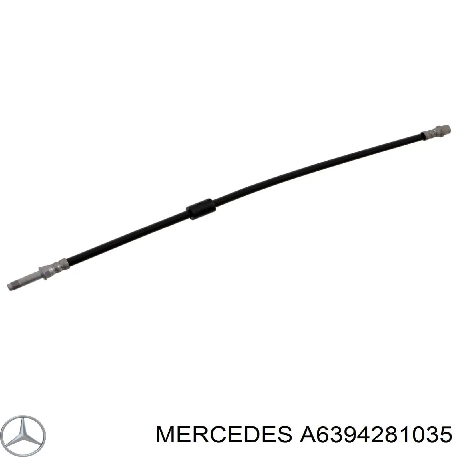 Купити A6394281035 Mercedes Гальмівні шланги передні