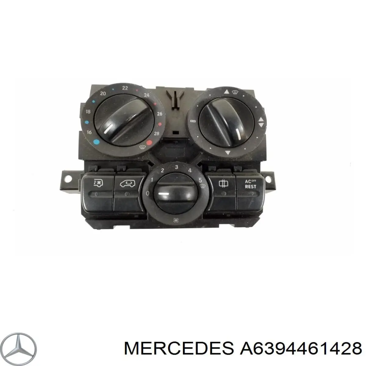 Регулятор вентилятора обігрівача Mercedes A6394461428 ціна, від 43.06 USD