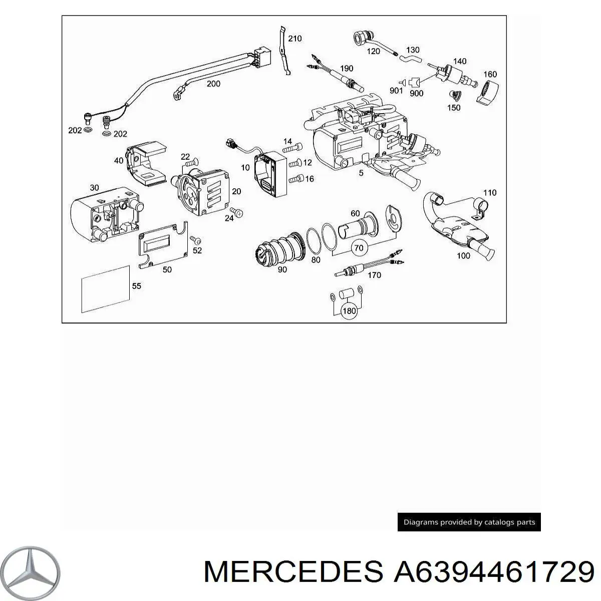 A6394461729 Mercedes 