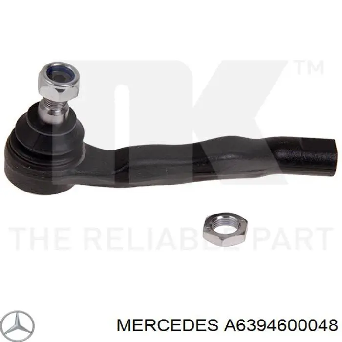 A6394600048 Mercedes Зовнішній наконечник рульової тяги