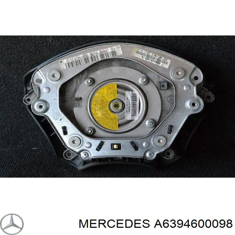 Подушка безпеки, водійська, AIRBAG A6394600098 Mercedes