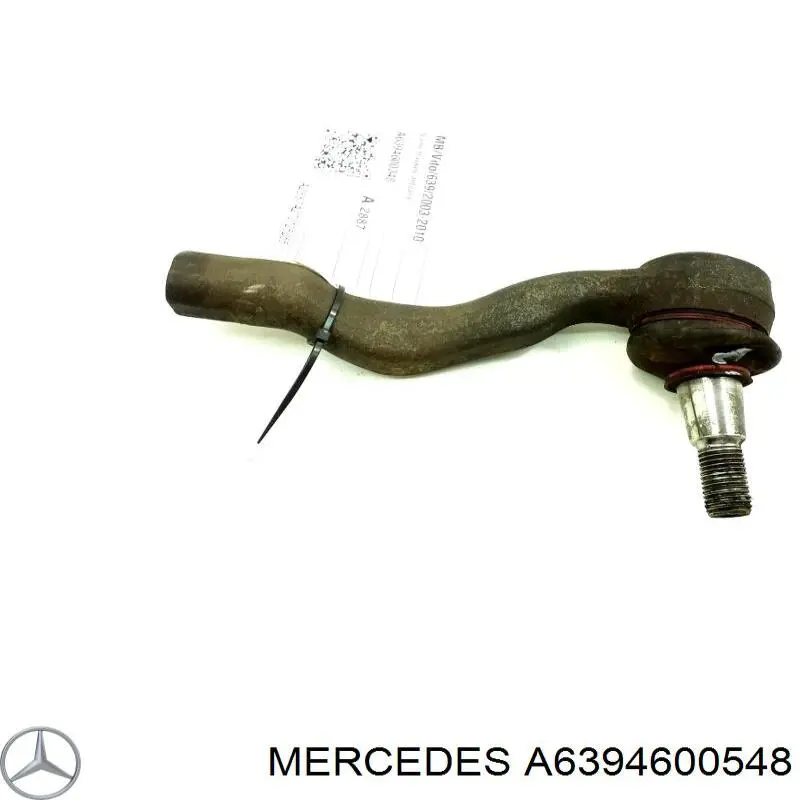 Наконечник рульовий Mercedes A6394600548 ціна, від 16.40 USD