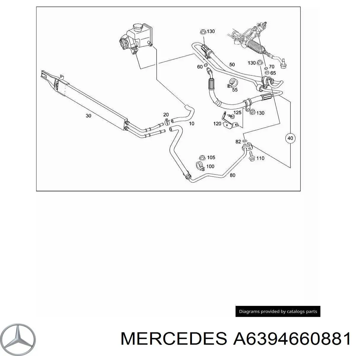 A6394660881 Mercedes 