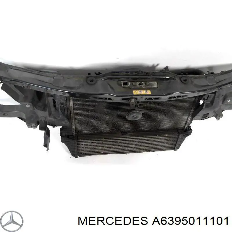 Купити A6395011101 Mercedes Радіатор двигуна