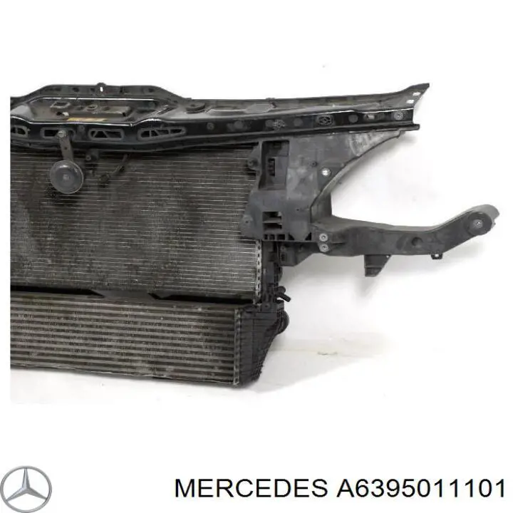 Радіатор основний Mercedes A6395011101 ціна, від 65.24 USD