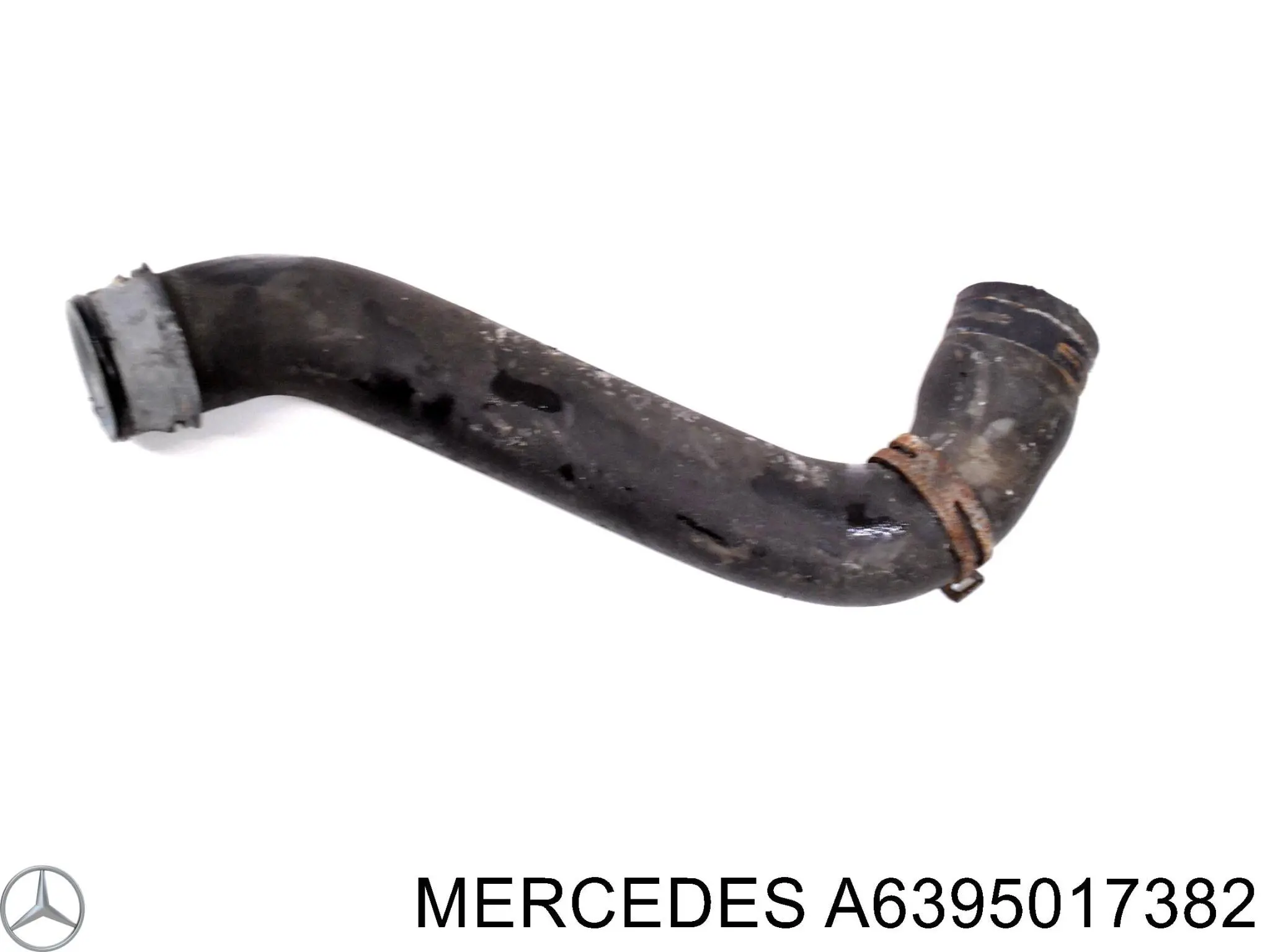 Шланг/патрубок радіатора охолодження, верхній A6395017382 Mercedes