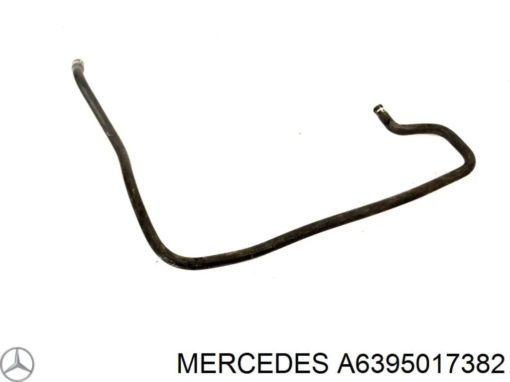 Шланг/патрубок радіатора охолодження, верхній Mercedes A6395017382 ціна, від 15.82 USD