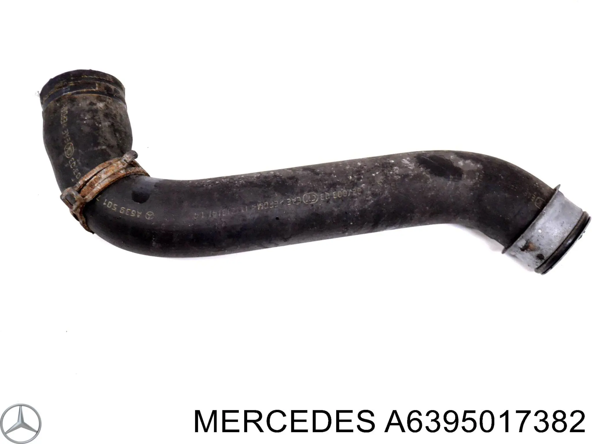 Купити A6395017382 Mercedes Шланг/патрубок радіатора охолодження, верхній