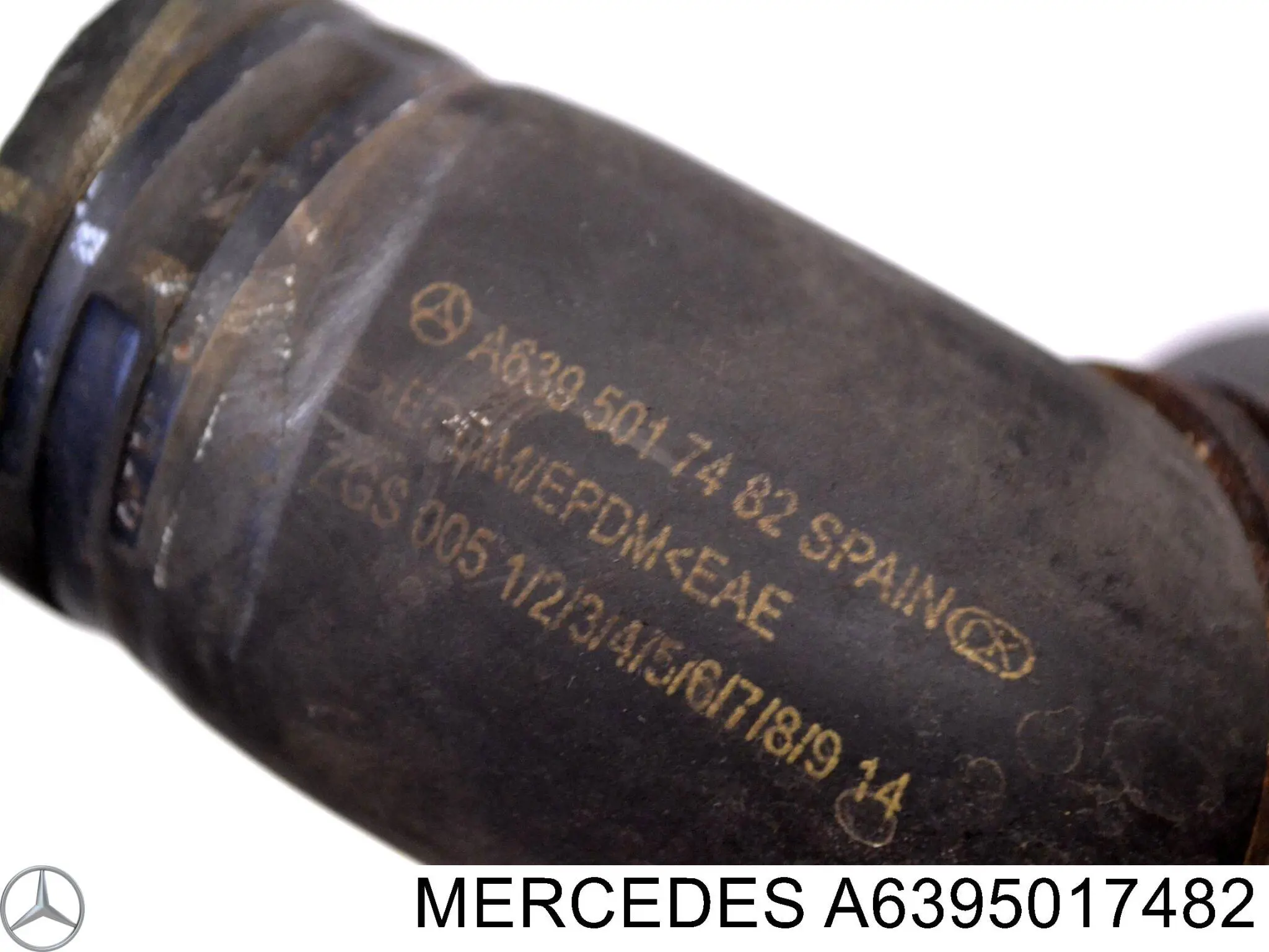 Шланг/патрубок радіатора охолодження, нижній Mercedes A6395017482 ціна, від 12.67 USD