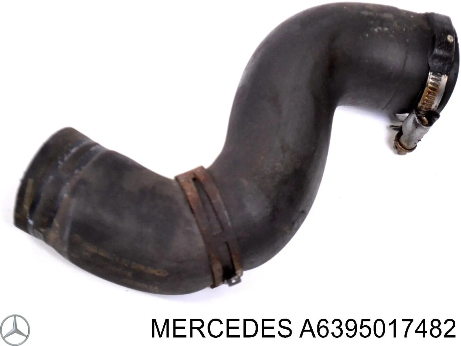A6395017482 Mercedes Шланг/патрубок радіатора охолодження, нижній