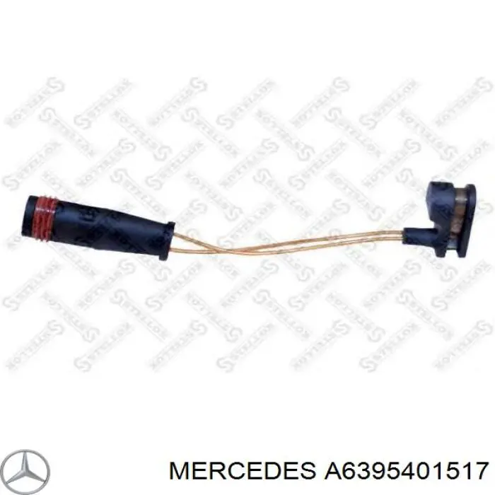 Купити A6395401517 Mercedes Датчик зносу гальмівних колодок, задній