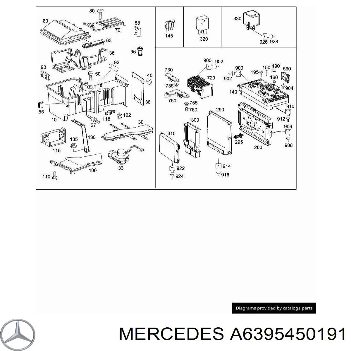 A6395450191 Mercedes 