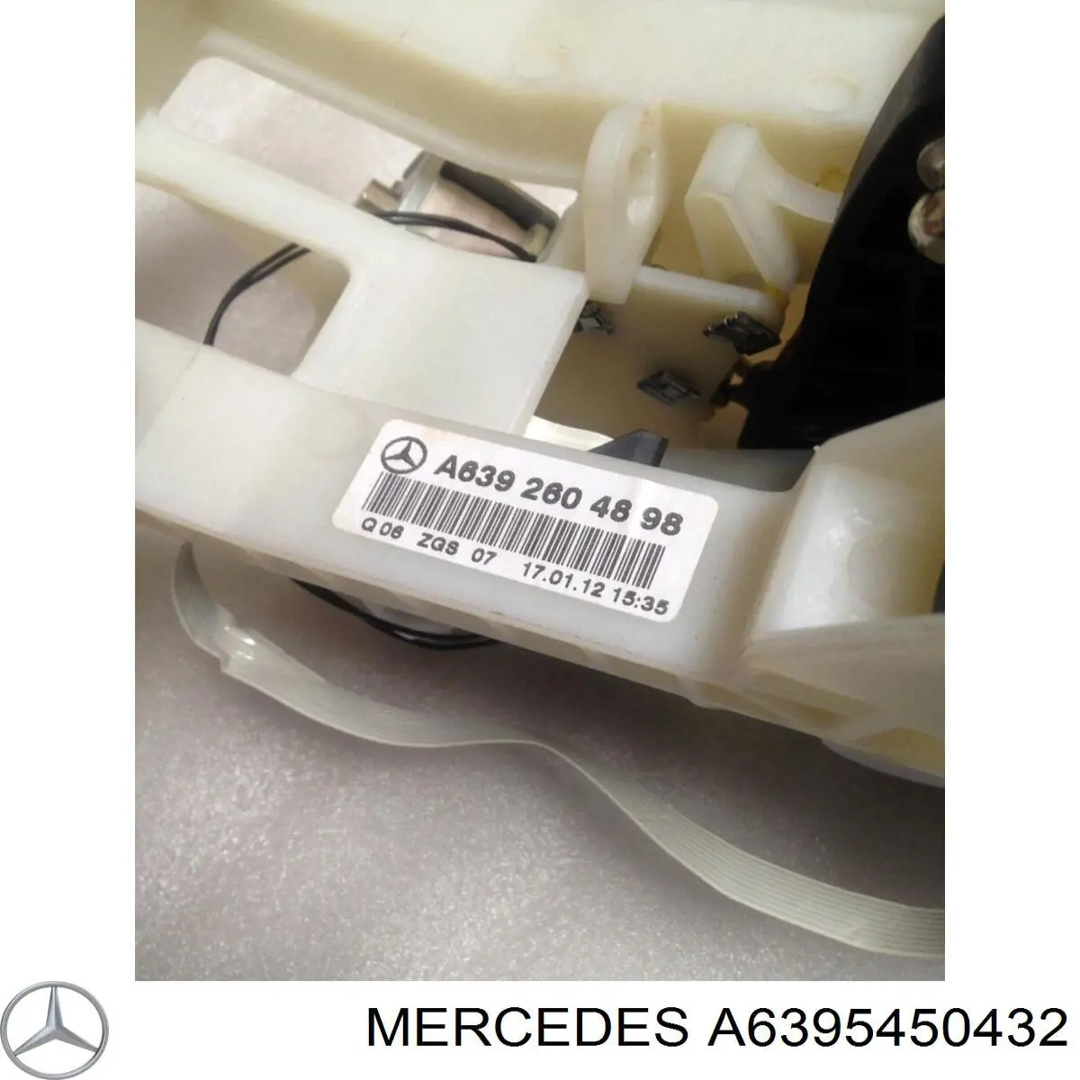Куліса перемикання передач A6395450432 Mercedes