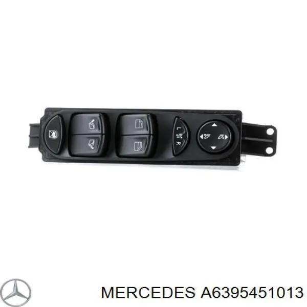 A6395451013 Mercedes кнопковий блок керування склопідіймачами передній лівий