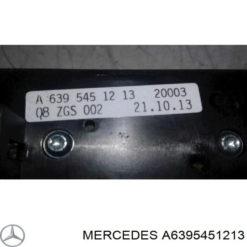 A6395451213 Mercedes Кнопки переднього лівого склопід'ємника