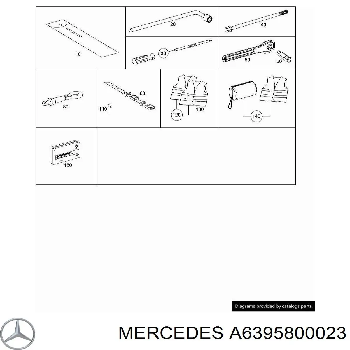 A6395800023 Mercedes 