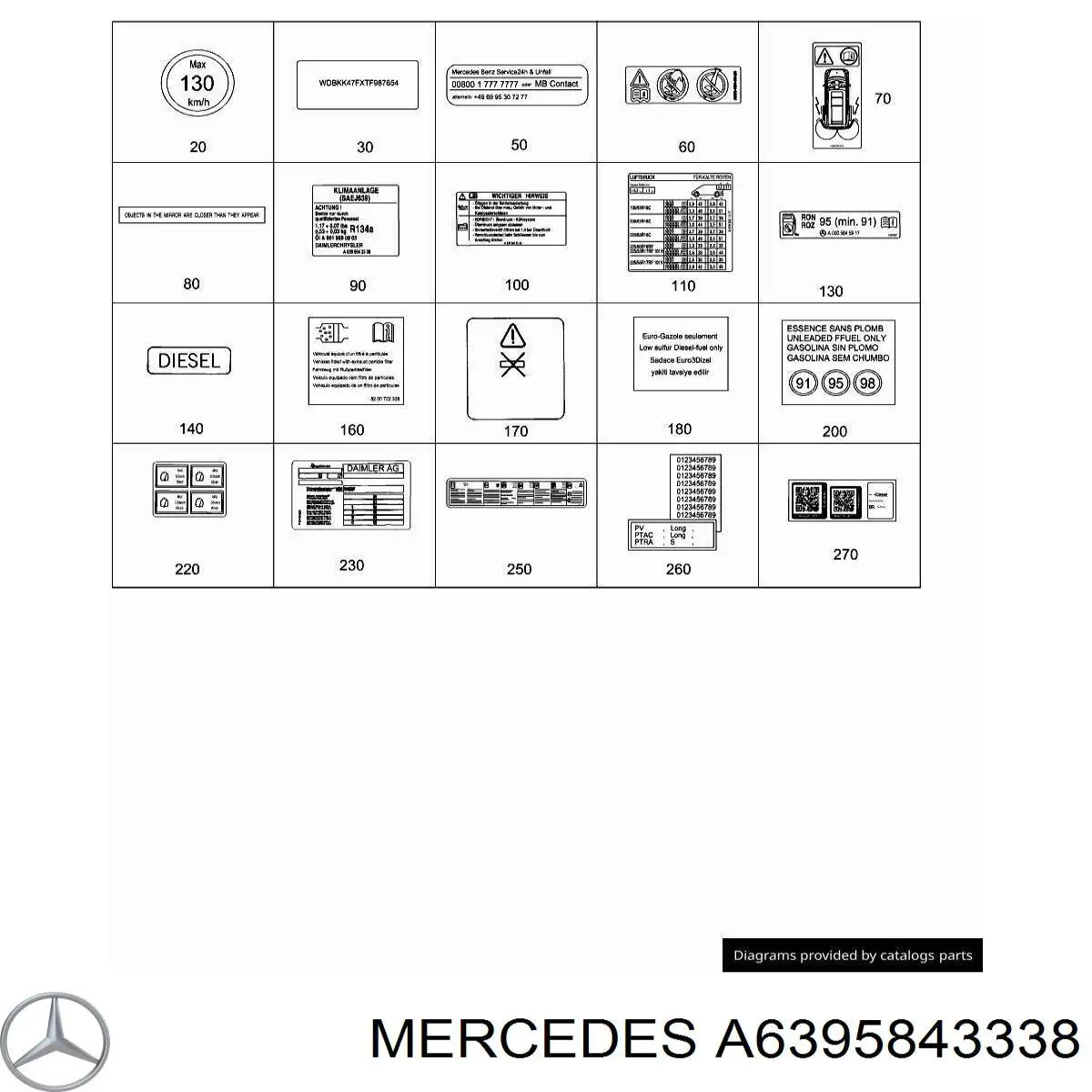 A6395843338 Mercedes 