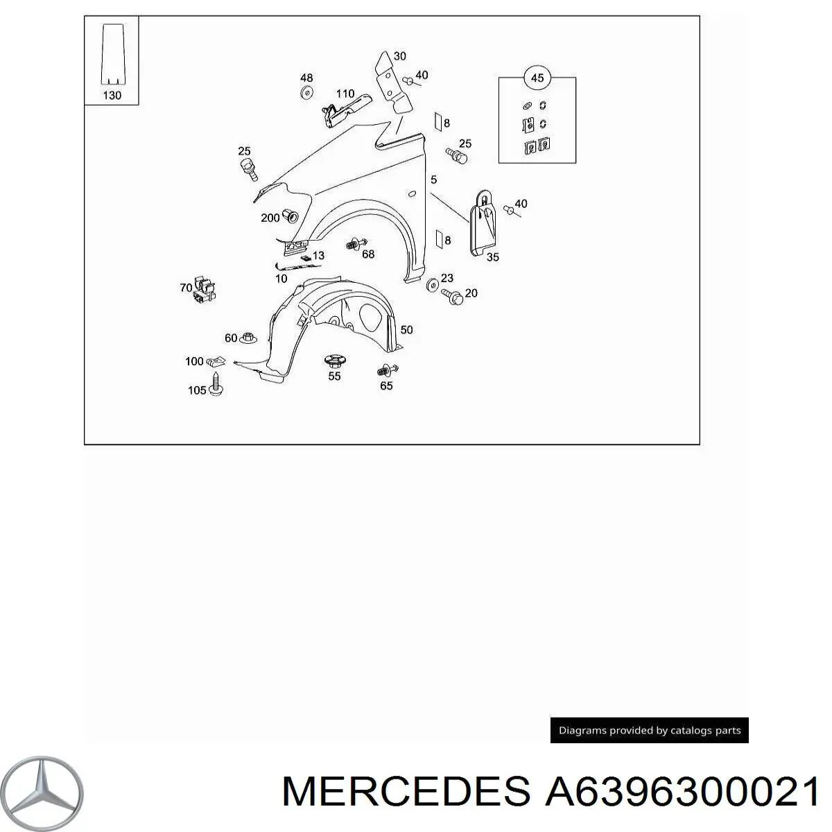 A6396300021 Mercedes 