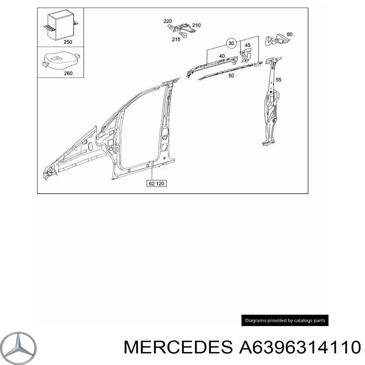 A6396314110 Mercedes 
