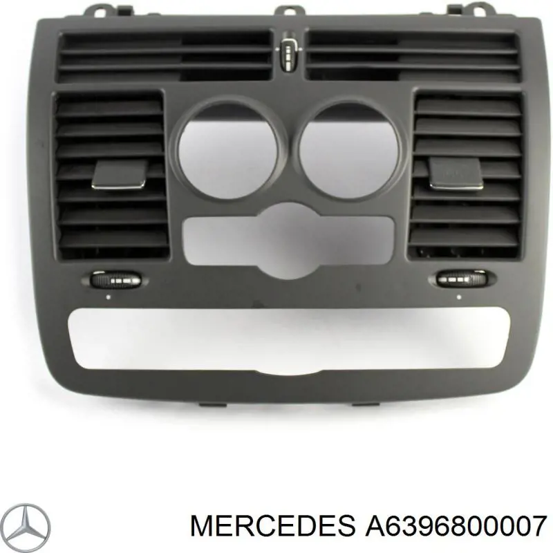 A6396800007 Mercedes Декоративна накладка центральної консолі