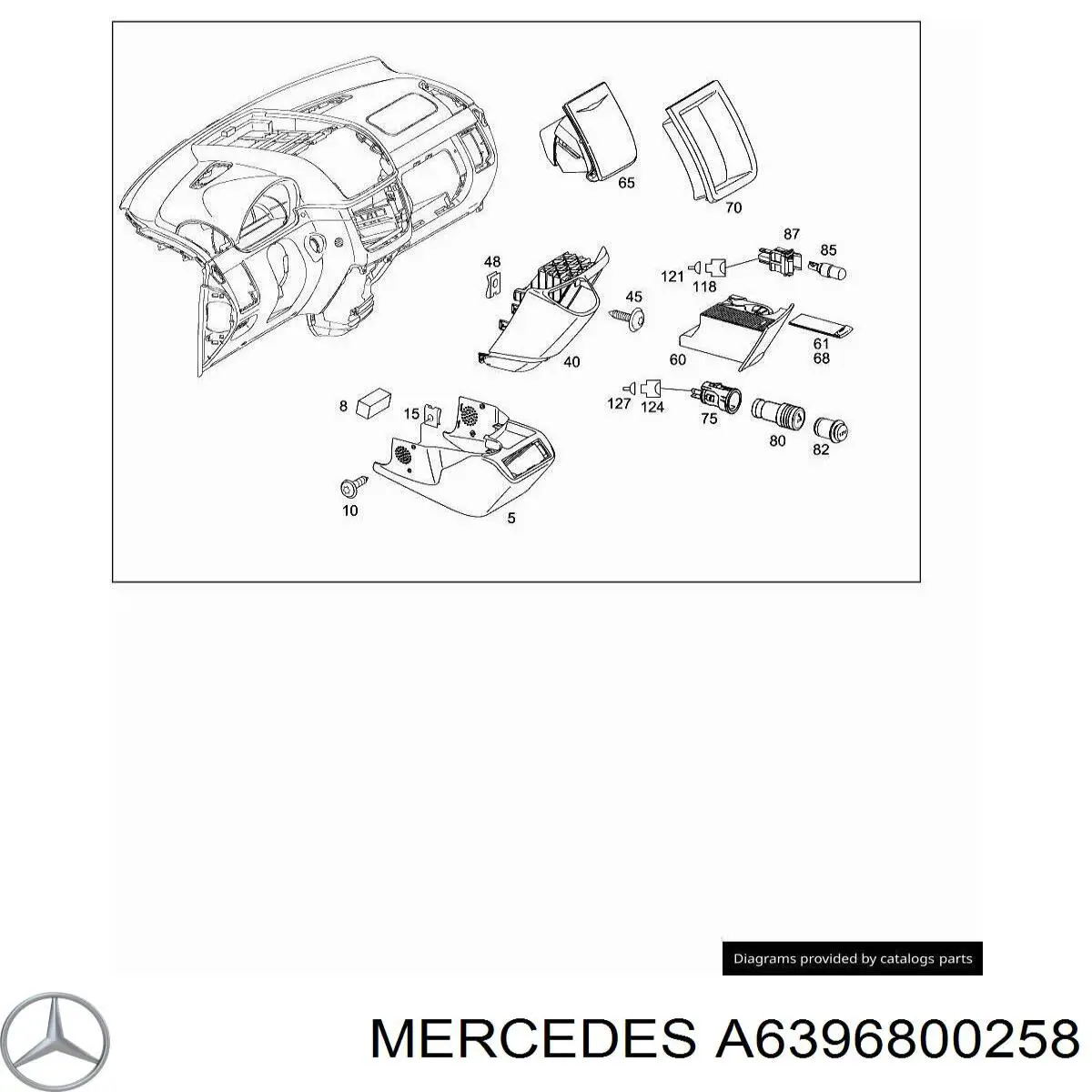  A6396800258 Mercedes