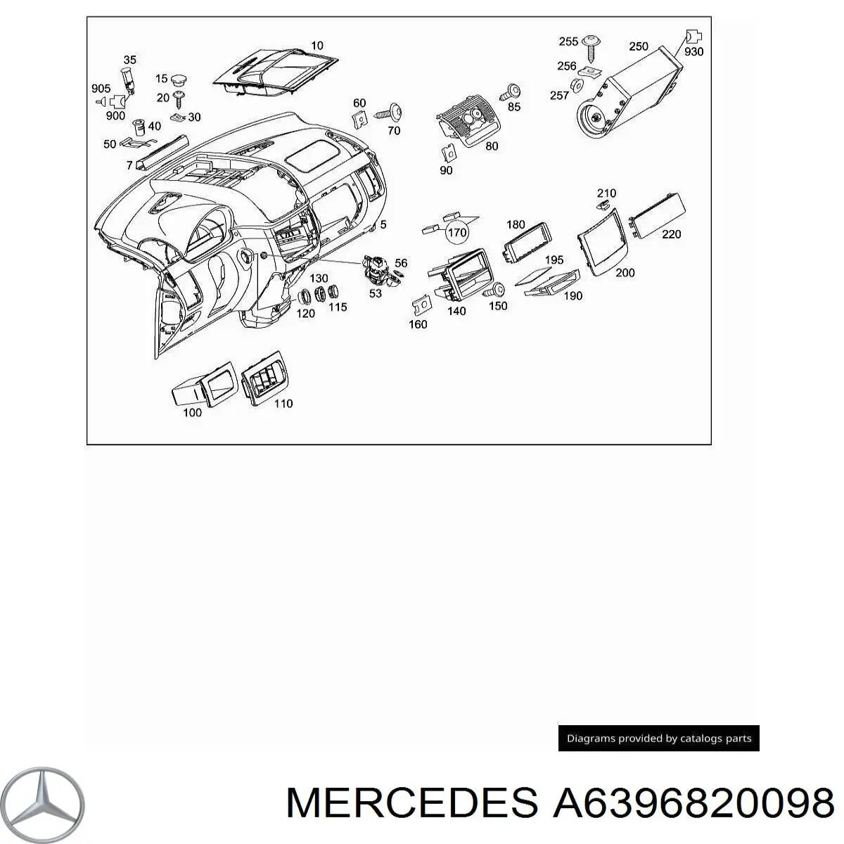 A6396820098 Mercedes 