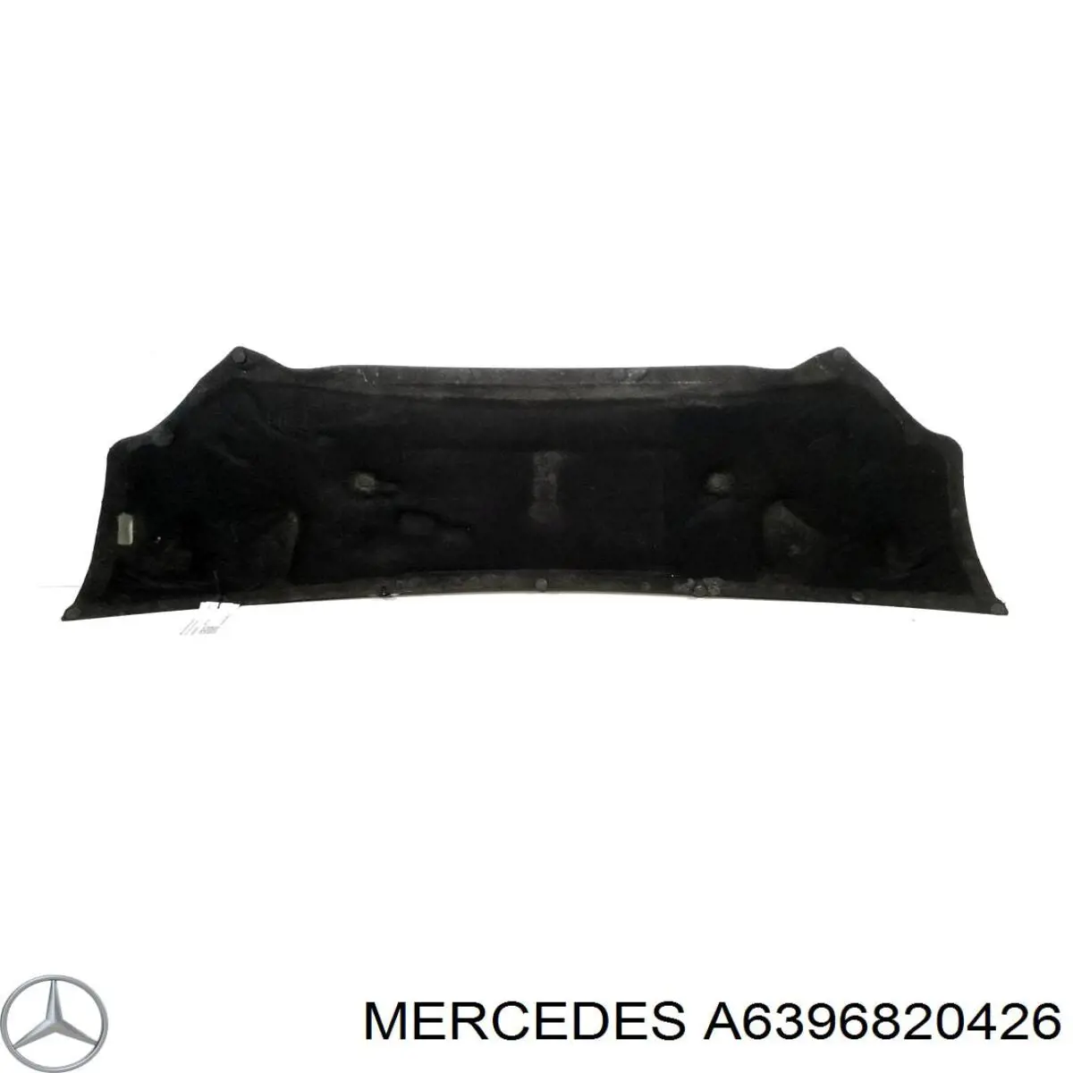 A6396820426 Mercedes Утеплювач капота