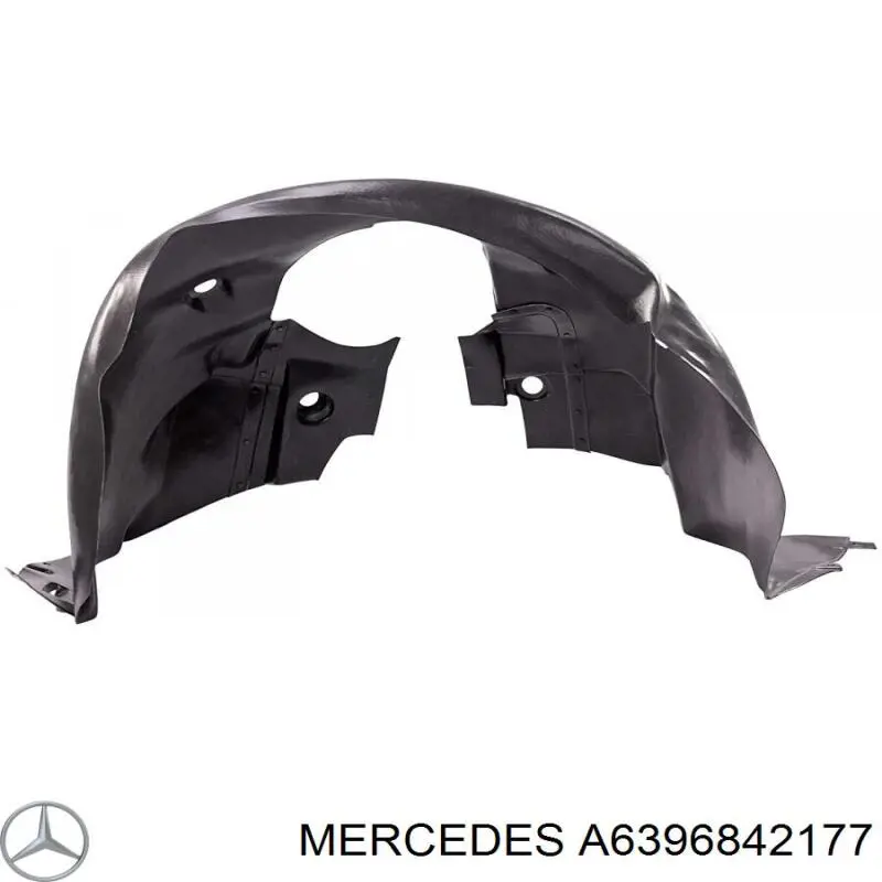 Купити A6396842177 Mercedes Підкрилок передній правий
