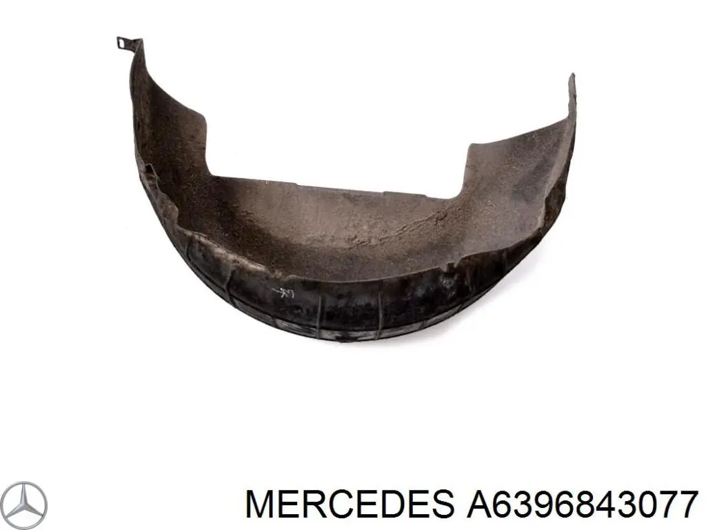 Підкрилок заднього крила, лівий Mercedes A6396843077 ціна, від 48.37 USD