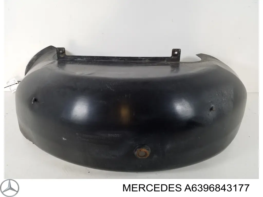 Підкрилок заднього крила, правий Mercedes A6396843177 ціна, від 159.65 USD